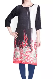  Lyra Denim Blue Free Size Churidar Leggings