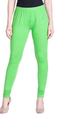  Lyra Lime Free Size Churidar Leggings 1
