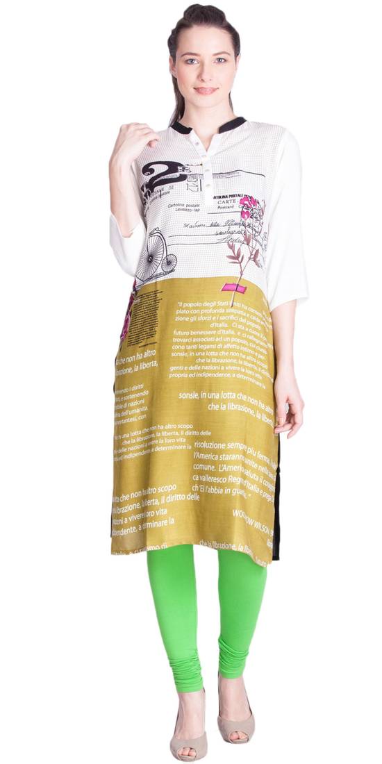  Lyra Lime Free Size Churidar Leggings