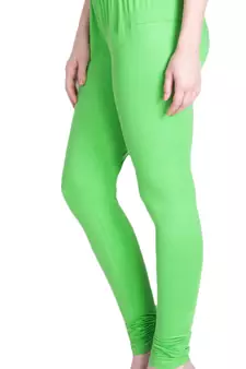  Lyra Lime Free Size Churidar Leggings
