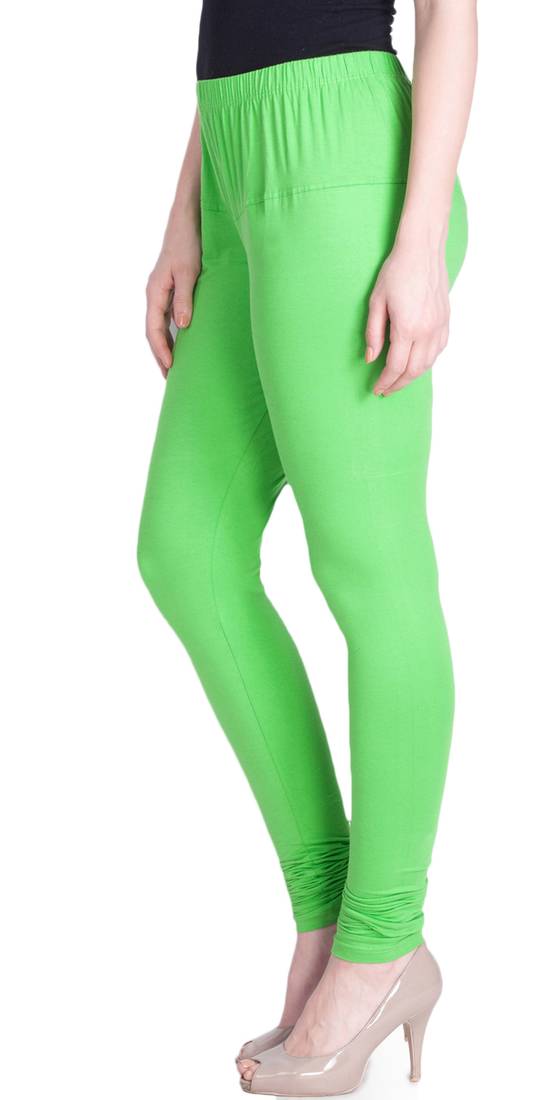  Lyra Lime Free Size Churidar Leggings