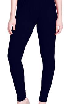  Lyra Plum Free Size Churidar Leggings