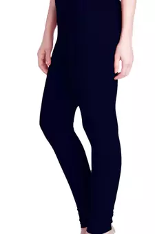  Lyra Plum Free Size Churidar Leggings