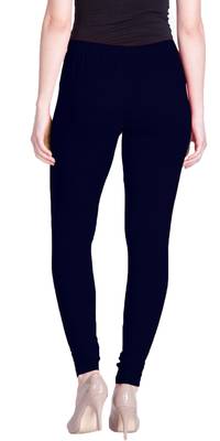  Lyra Plum Free Size Churidar Leggings 4