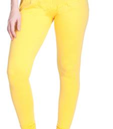  Lyra Lemon Free Size Churidar Leggings