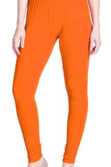  Lyra Saffron Free Size Churidar Leggings