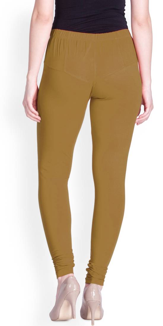  Lyra Wheat Free Size Churidar Leggings