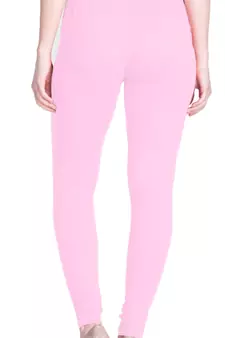  Lyra Baby Pink Free Size Churidar Leggings