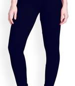  Lyra Deep Navy Free Size Churidar Leggings