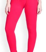 Lux Lyra Neon Pink Free Size Churidar Leggings