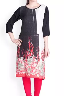 Lux Lyra Neon Pink Free Size Churidar Leggings