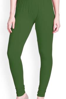  Lyra Spring Green Free Size Churidar Leggings