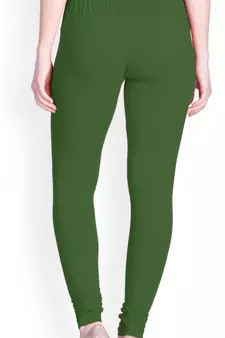  Lyra Spring Green Free Size Churidar Leggings