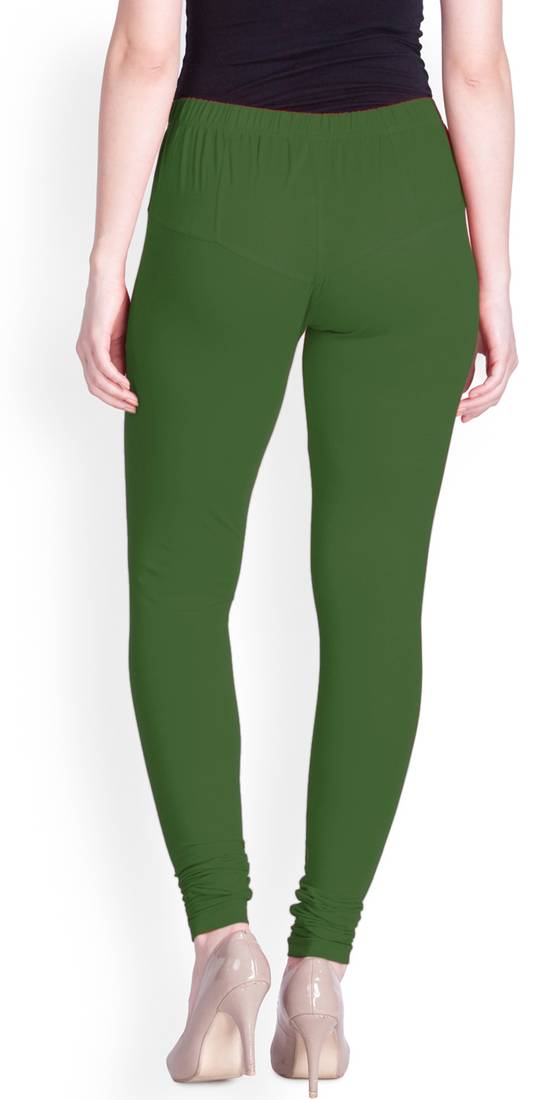  Lyra Spring Green Free Size Churidar Leggings
