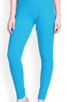  Lyra Blue Sapphire Free Size Churidar Leggings
