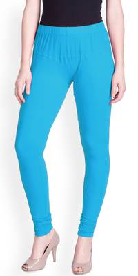  Lyra Blue Sapphire Free Size Churidar Leggings 1