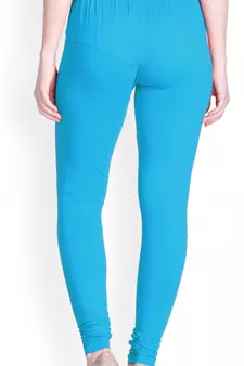  Lyra Blue Sapphire Free Size Churidar Leggings