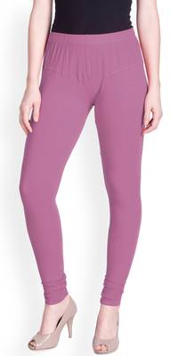  Lyra Lavender Free Size Churidar Leggings 1