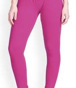  Lyra Candy Pink Free Size Churidar Leggings