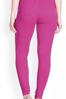  Lyra Candy Pink Free Size Churidar Leggings
