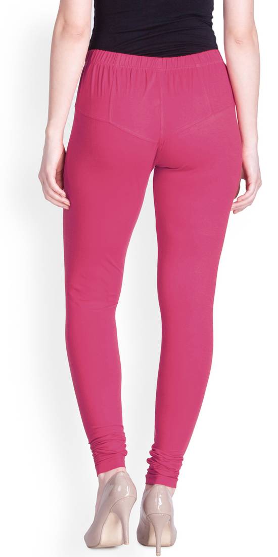  Lyra Pink Forst Free Size Churidar Leggings