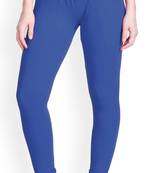  Lyra Cobal Blue Free Size Churidar Leggings