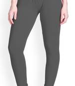  Lyra Smoke Grey Free Size Churidar Leggings