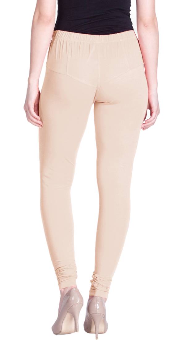  Lyra Butter Free Size Churidar Leggings