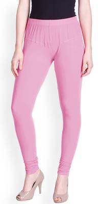  Lyra M. Peach Free Size Churidar Leggings 1