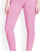  Lyra M. Peach Free Size Churidar Leggings