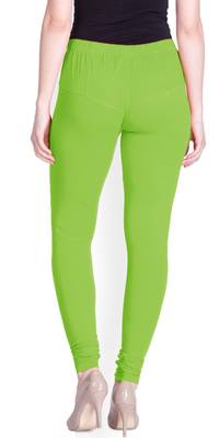  Lyra Light Green Free Size Churidar Leggings 4