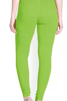  Lyra Light Green Free Size Churidar Leggings
