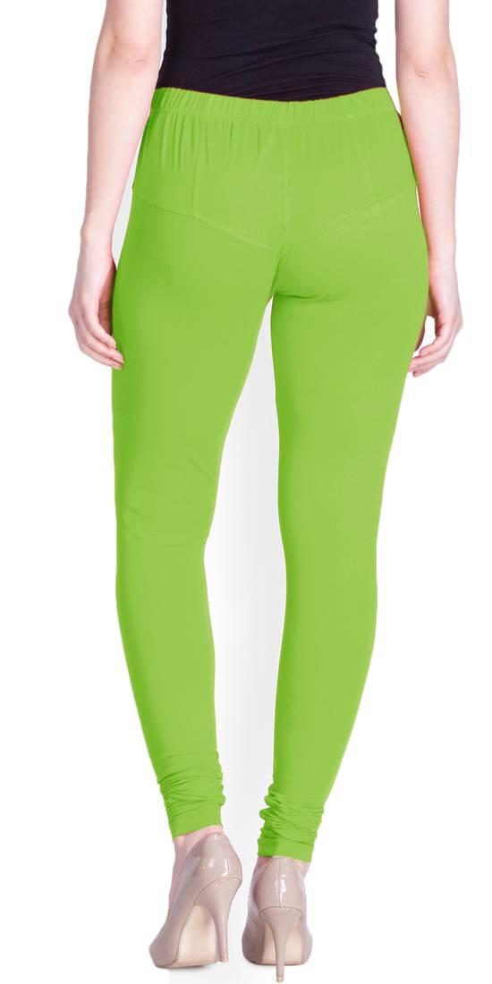  Lyra Light Green Free Size Churidar Leggings