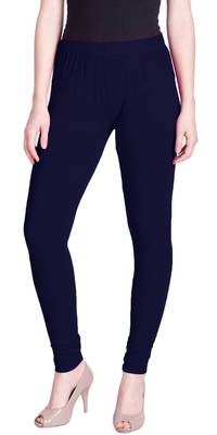 Lux Lyra Midnight Navy Free Size Churidar Leggings 1