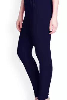 Lux Lyra Midnight Navy Free Size Churidar Leggings