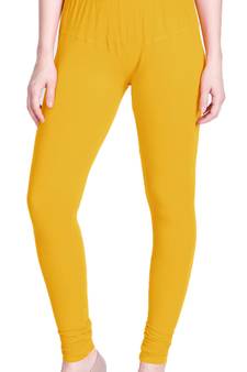  Lyra Golden Corn Free Size Churidar Leggings