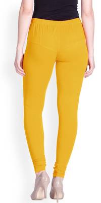  Lyra Golden Corn Free Size Churidar Leggings 4