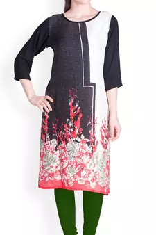  Lyra Basil Green Free Size Churidar Leggings