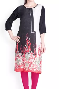  Lyra Rose Pink Free Size Churidar Leggings