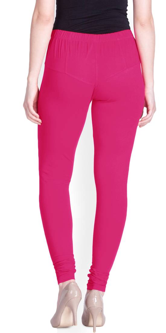  Lyra Rose Pink Free Size Churidar Leggings