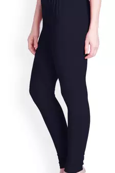  Lyra Blur Berry Free Size Churidar Leggings