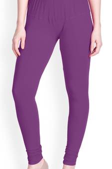  Lyra Rose Wine Free Size Churidar Leggings