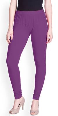  Lyra Rose Wine Free Size Churidar Leggings 1