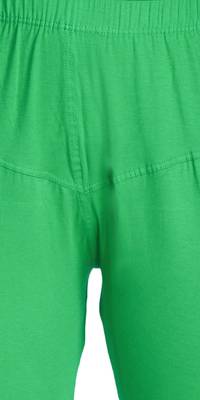  Lyra Pear Green Free Size Churidar Leggings 3