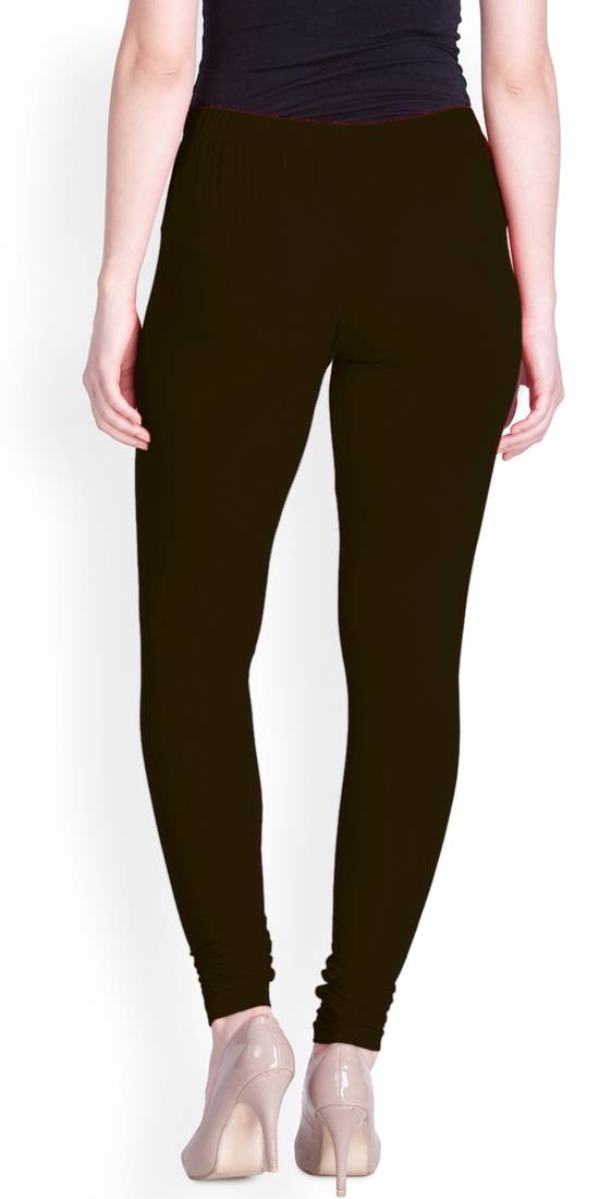  Lyra Coffee Brown Free Size Churidar Leggings