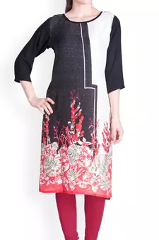  Lyra Rose Wood Free Size Churidar Leggings