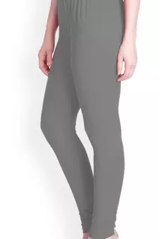  Lyra Cloud Grey Free Size Churidar Leggings