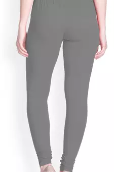  Lyra Cloud Grey Free Size Churidar Leggings
