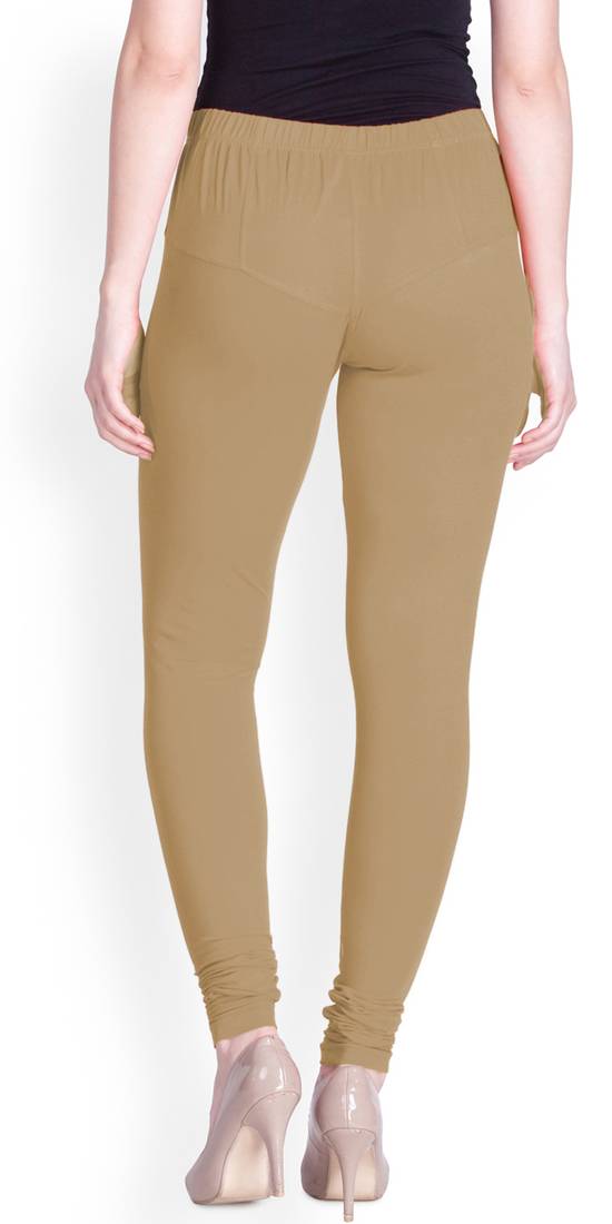  Lyra Caramel Brown Free Size Churidar Leggings