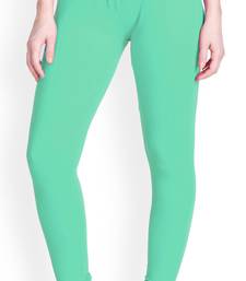  Lyra Emerald Green Free Size Churidar Leggings